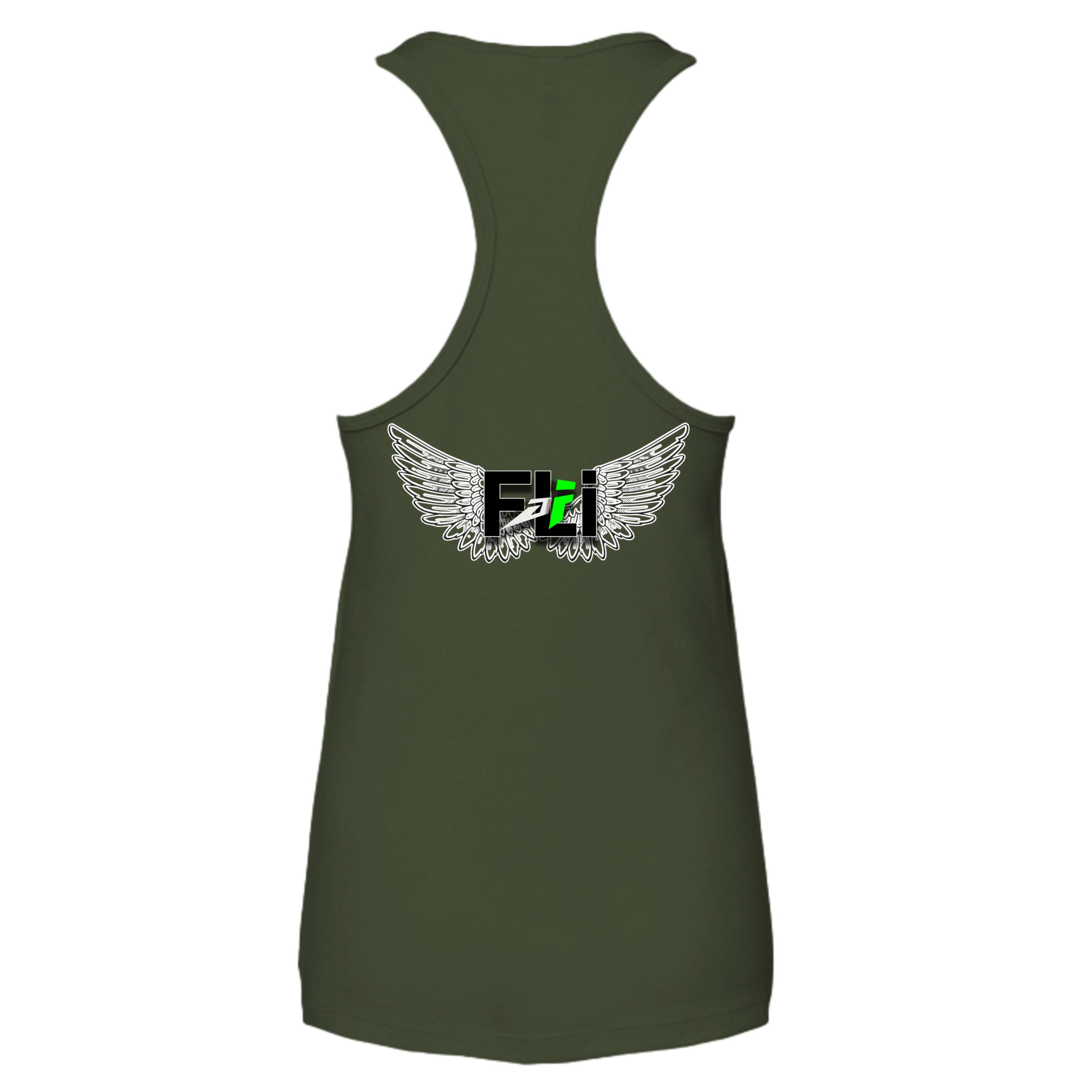 MILITARY GREEN - B6008 - BACK