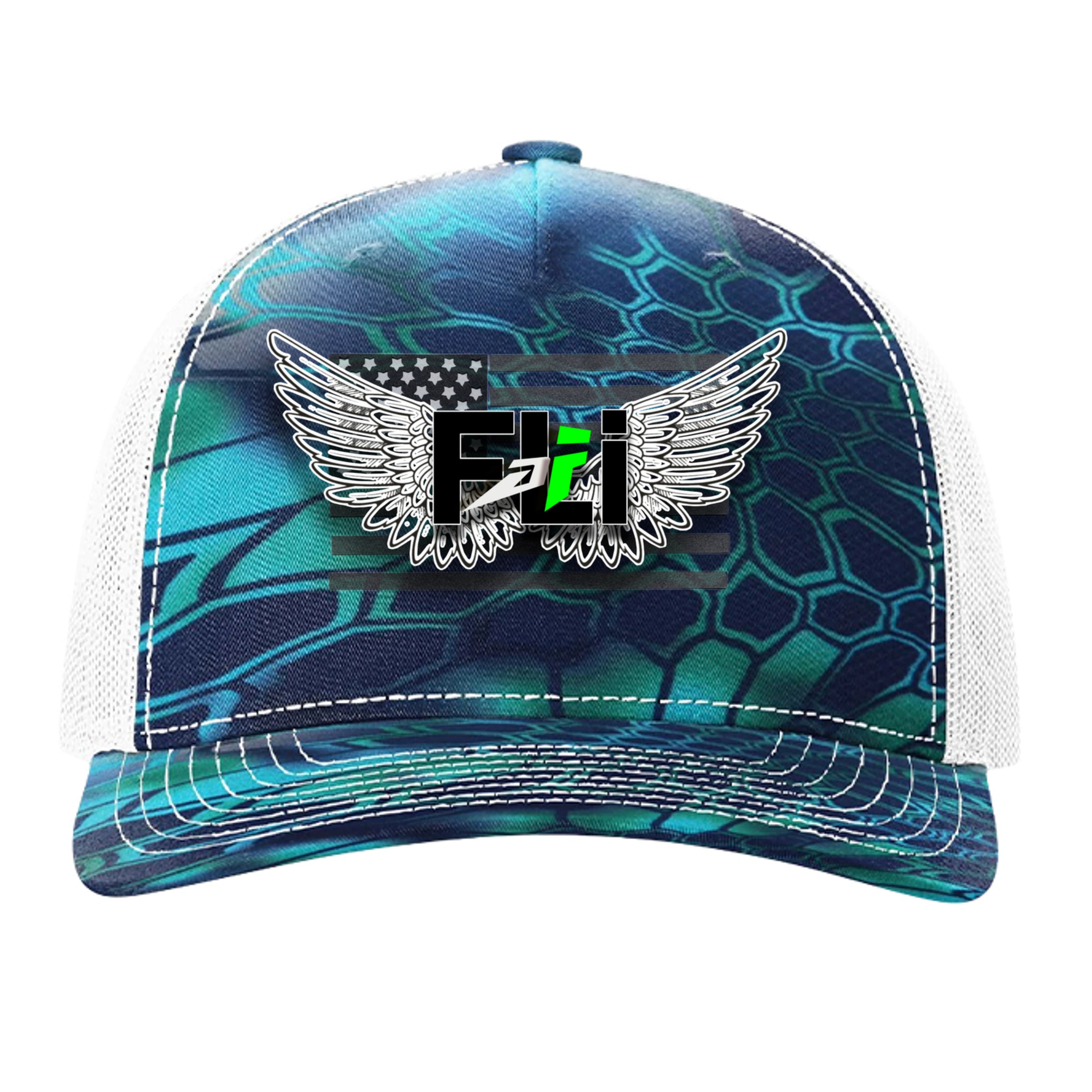 Kryptek Pontus/ White - 112PFP - FRONT