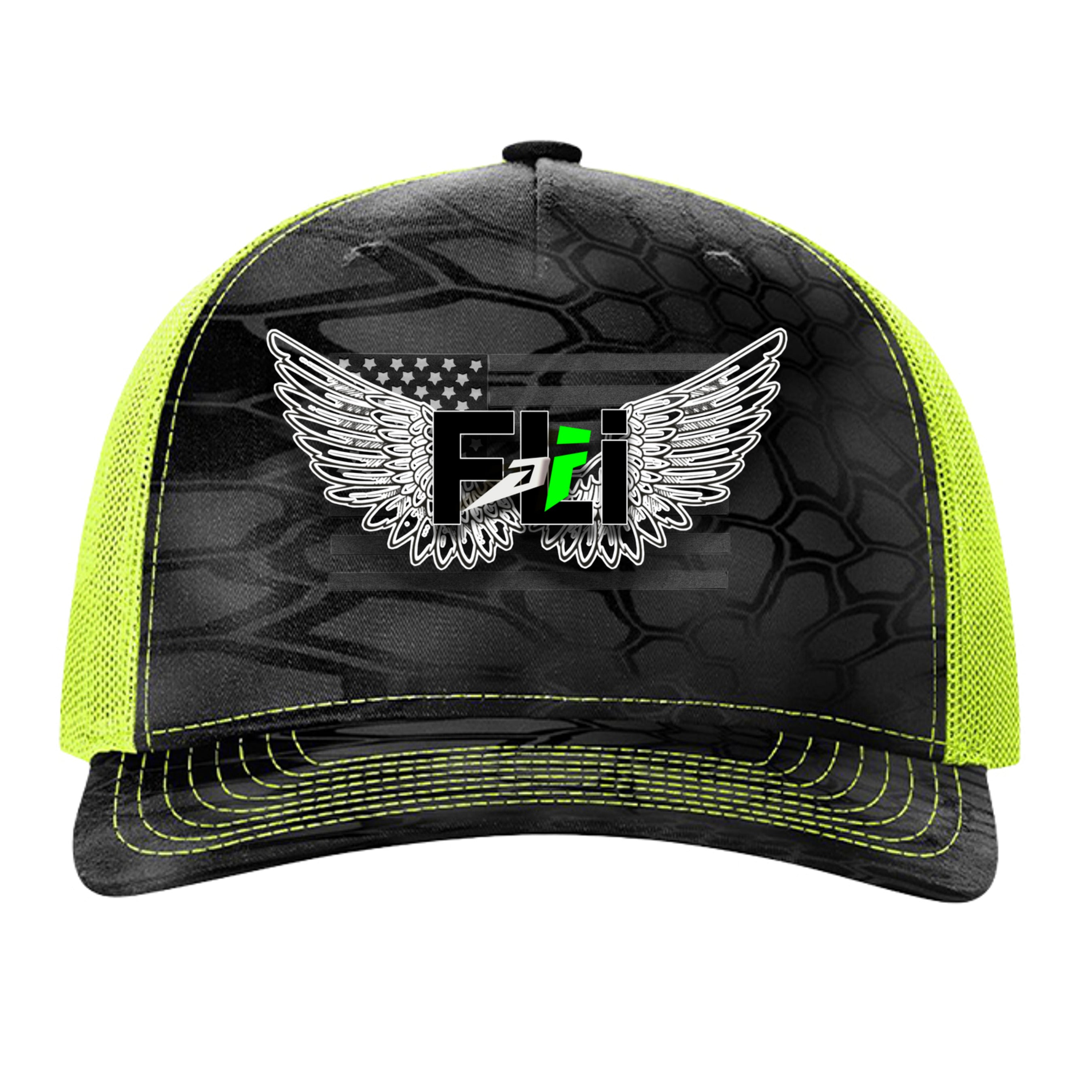 Kryptek Typhon/ Neon Yellow - 112PFP - FRONT