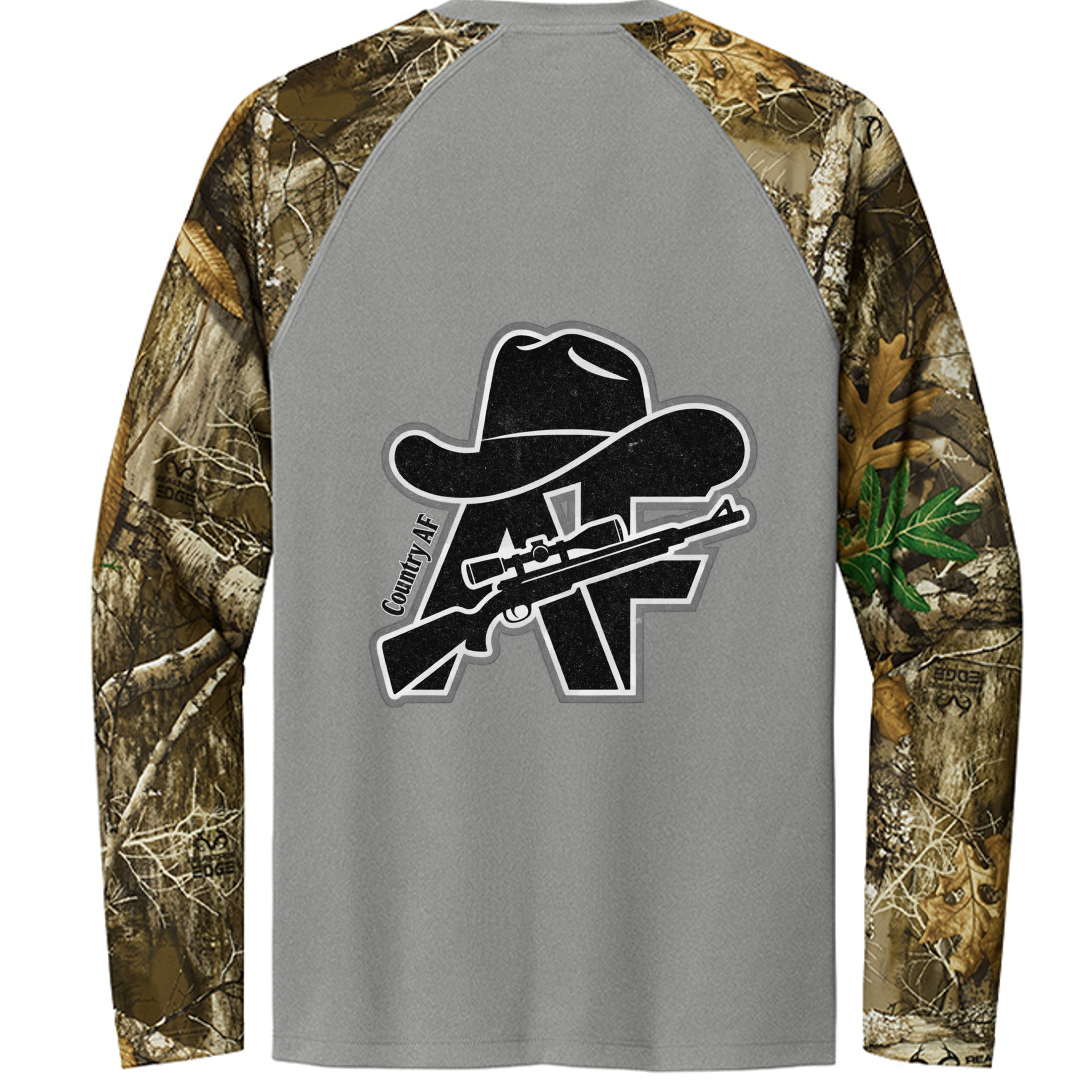 Grey Concrete Heather/ Realtree Edge - RU151LS - BACK