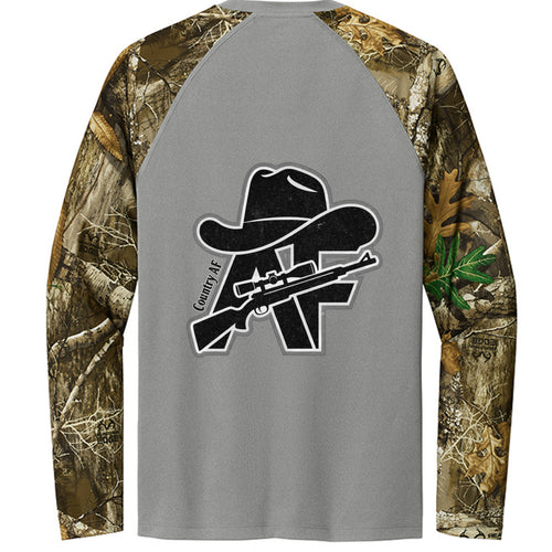 Grey Concrete Heather/ Realtree Edge - RU151LS - BACK