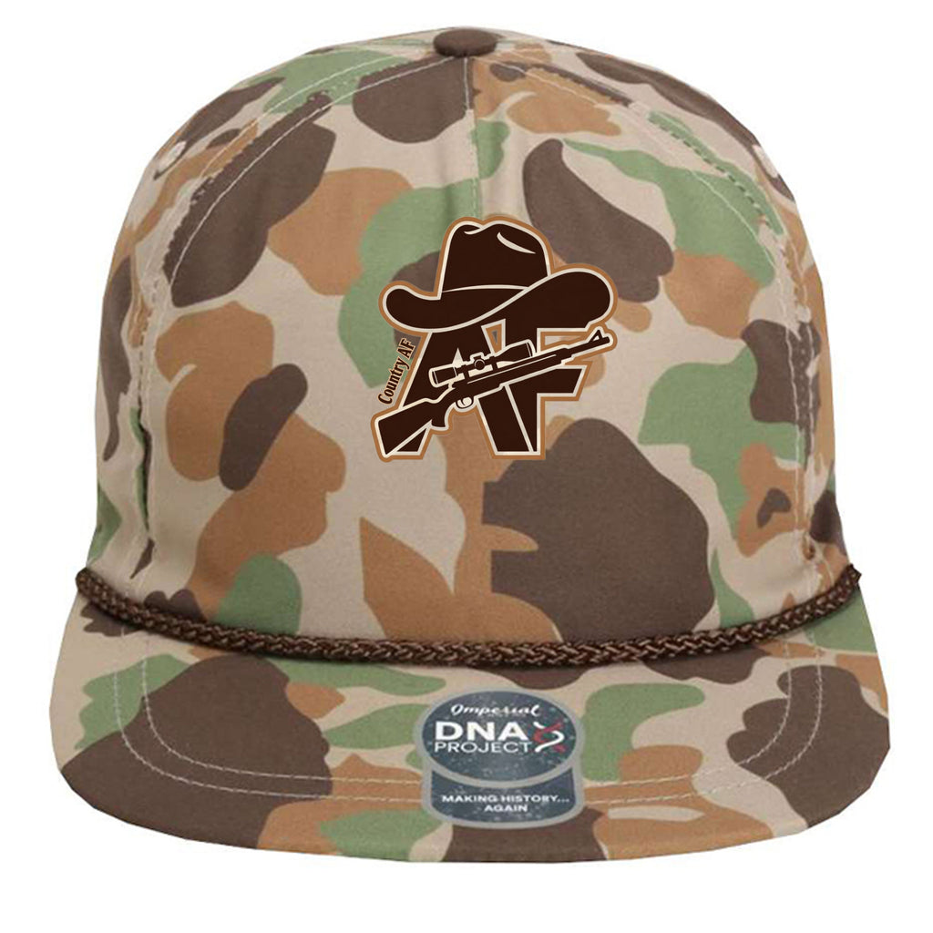 Frog Skin Camo/ Brown - DNA010 - FRONT