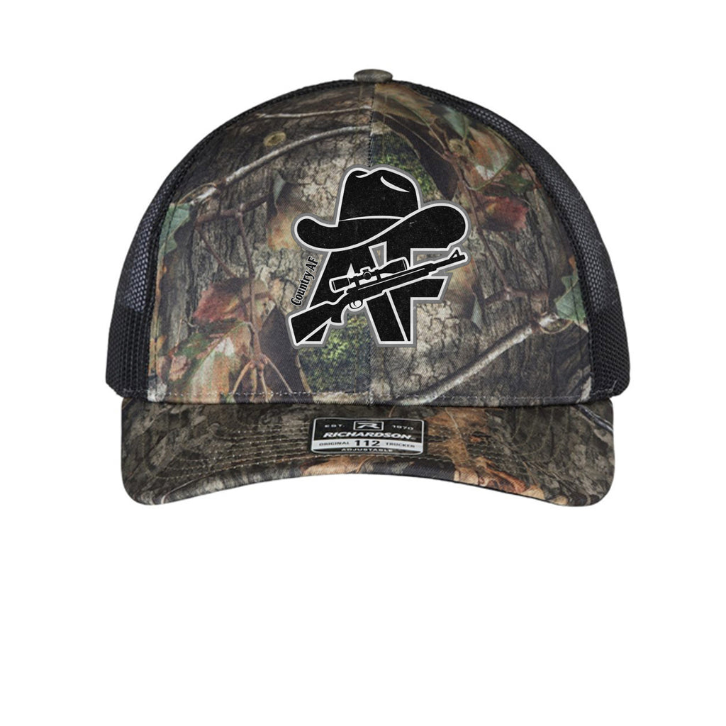 Mossy Oak Country DNA/ Black - 112P - FRONT