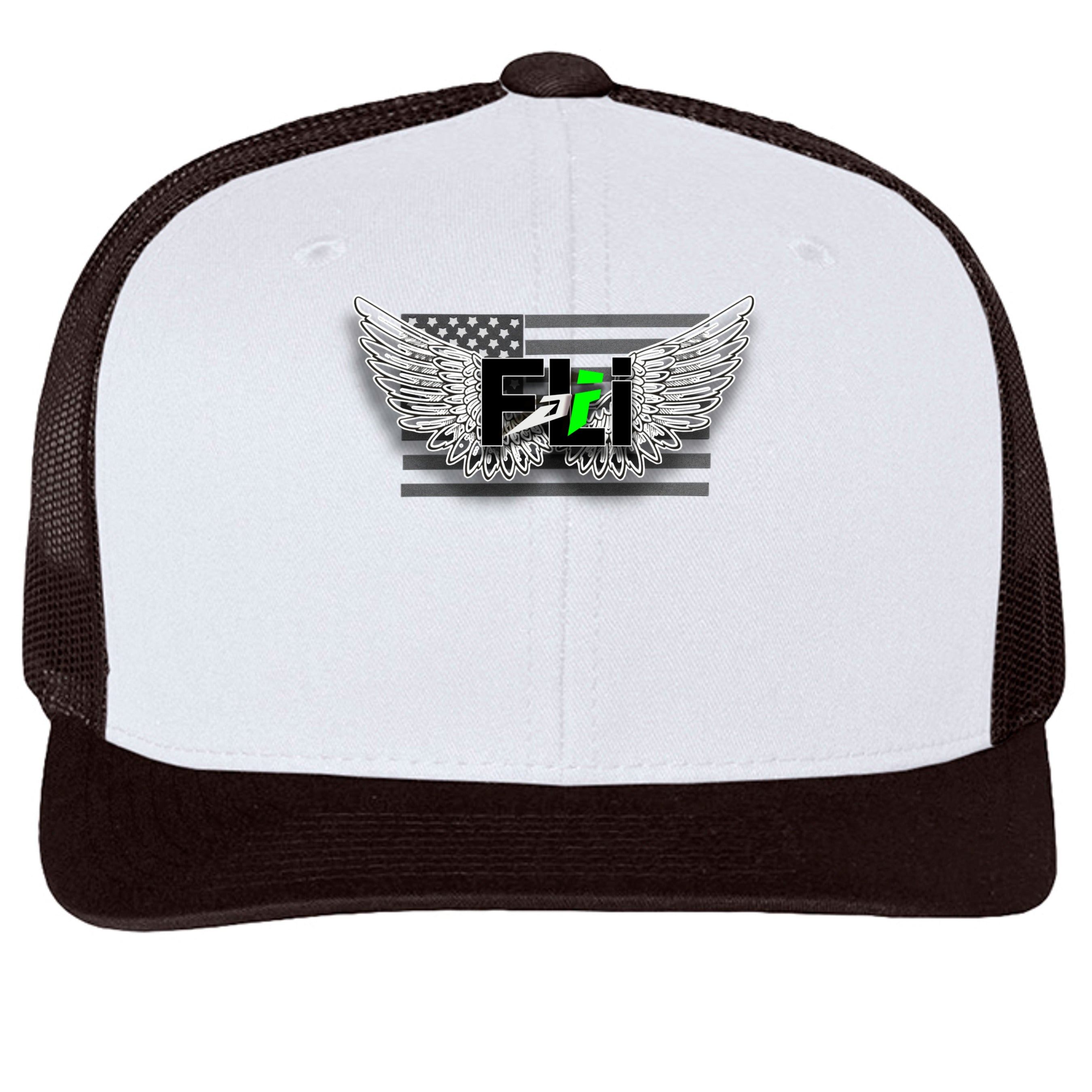 Black/ White/ Black - 6606 - FRONT